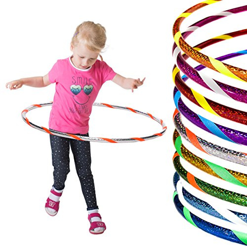 Funny Kinder Hula Hoop Reifen mit Hologramm-Muster