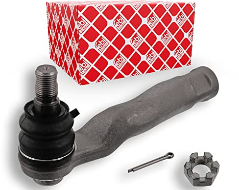 febi bilstein 43234 Spurstangenendstück mit Kronenmutter und Splint, 1 Stück