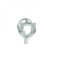 HORZE Trensenhalter, Silber,