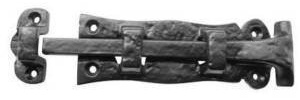 Frelan Hardware Schwarz Antik Gusseisen Türriegel 125 mm