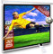 Motorleinwand SlenderLine 244 x 244cm (BxH) - 1:1 Format - 2D/3D - Full-HD - 4K Ultra HD - Beamer Leinwand inkl. Funkfernbedienung