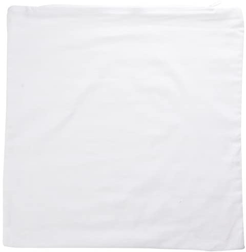 Efco 1215035 Waren Kissenbezug, Baumwolle, weiß, 40 x 40 cm