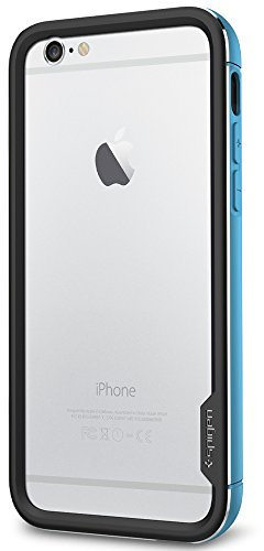 Spigen iPhone 6 (4.7) Case Neo Hybrid EX Metal Series Metal Blue SGP11188