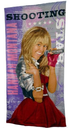 Hannah Montana Shooting Star Bade/Sauna/Strandtuch