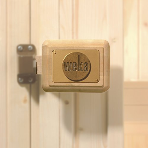 Weka Saunatürgriff-Set für Massivholztür