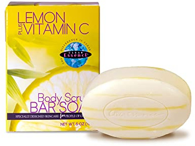 Clear Essence Lemon Plus Vitamin C Body Scrub Soap 150g