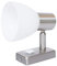lighteu, 12V 2W D1 Decken- / Wandstrahler, Nickel-Finish, Nachttischlampe, Leselampe drehen und schwenken mit Touch-Schalter Dimmbares warmweißes/blaues Licht für Yacht, Caravan, RV