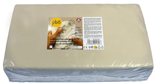 Sio2 Plus Ton, selbsthärtend, 10 kg, Weiß