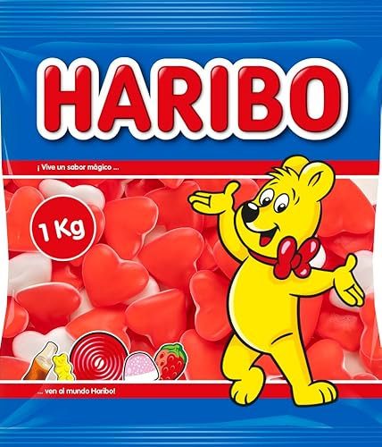 Haribo - coeur - Bonbon Gélifié - 1 kg