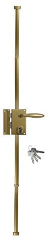 Serrure Verticale A2P* Multipoints 3 points, Bricard 74153, Doré