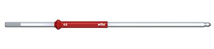 Wiha Wechselklinge Sechskant für Drehmoment-Schraubendreher mit Längsgriff (26544) 1,3 mm x 175 mm, 0,4 Nm
