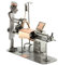 Steelman24 I Schraubenmännchen Anästhesist I Made in Germany I Handarbeit I Geschenkidee I Stahlfigur I Metallfigur I Metallmännchen