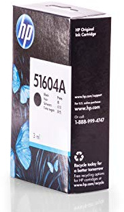 HP 51604 A Ink Cartridge – Ink Cartridge for Printers, Black, 10 – 80%, -10 – 60 °C, HP Thinkjet, QUIETJET, Paintjet & Deskjet, 10 – 40 °C, 70 x 38 x 114 mm)