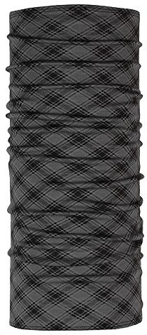 P.A.C. Merino Wool Check Multifunktionstuch - Merinowoll Schlauchtuch, Halstuch, Schal, Kopftuch, Unisex