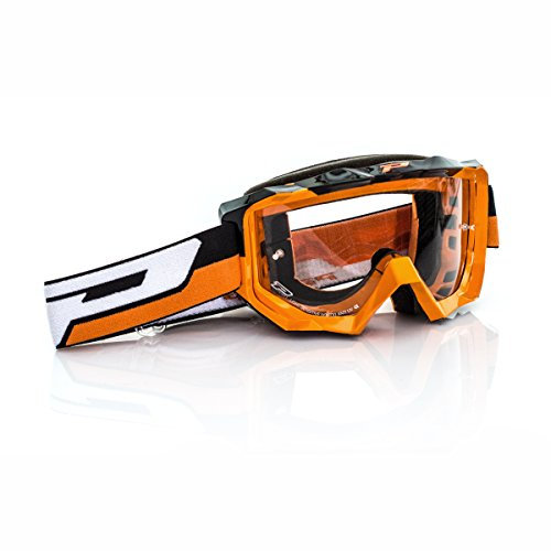 Progrip MX Brille 3200, Orange, Größe uni