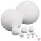 Rayher Hobby 3306400 Styropor-Kugeln, 2 Halbschalen, 50 cm Durchmesser, Weiss/Opulenter Garten