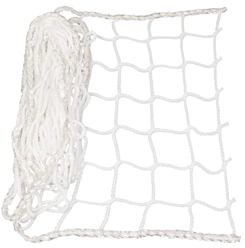 HAMBURGER TAUWERK-FABRIK EST. 1901 Netz, Universal Schutznetz Weiß - Breite: 0,6m Meterware (Preis pro Meter) - Made in Germany, Sicherheitsnetz, Balkonnetz, Rausfallschutz Hochbett, Relingsnetz