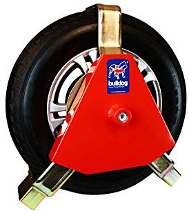BULLDOG Centaur Heavy Duty Wheel Clamp - Adjustable Width - CA500 - Suits Wheel Diameter Max: 530mm Min: 460mm