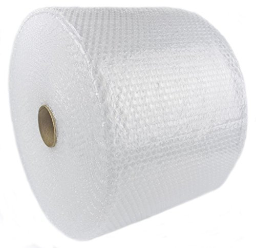 Charlies Packaging Store 300mm x 100m Bubble Wrap, Clear Plastic, 10mm Bubbles