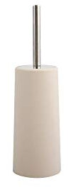 MSV 140944 escobillero y escobilla de baño polipropileno/acero inoxidable-Beige 4755C 36 x 0,1 cm