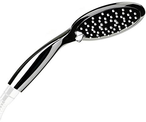 TATAY Alcachofa Ducha Mirror, 12 cm de Diámetro, de ABS, 3 posiciones, Sistema de Ahorro de Agua y Antical, Cromado