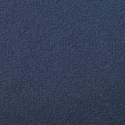 Clairefontaine 93863C Packung (mit 25 Bögen Zeichenpapier Etival Color, DIN A4, 21 x 29,7 cm, 160g, gekörnt, ideal für Trockentechnik und Einrahmen) marineblau
