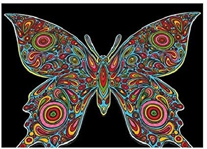 Colorvelvet L101 - Farfalla Disegno, 47 x 35 cm