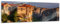 Glasbild - Meteora in Griechenland - 120x40 cm - Deko Glas - Wandbild aus Glas - Bild auf Glas - Moderne Glasbilder - Glasfoto - Echtglas - kein Acryl - Handmade