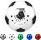 BEST SPORTING PVC-Ball Fun I Leichter Spielball I weißer Fußball I hochwertiger Wasserball I 23 cm großer Beachball I bunter Ball Logo I Gummiball I Ball Kinder
