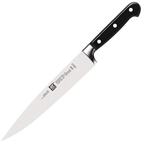 ZWILLING Cuchillo para carne, Longitud de la hoja: 20 cm, Hoja grande, Mango especial de acero inoxidable/plástico, Profesional S