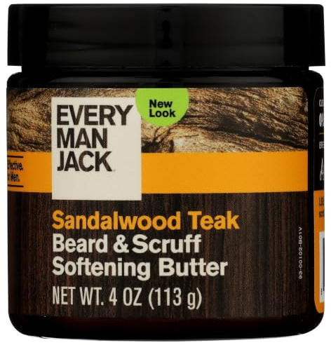 Every Man Jack, Beard Butter Sandalwood, 4 Ounce