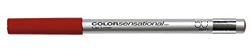 Maybelline New York ColorSensational Lip Liner, Red 50, 0.04 Ounce
