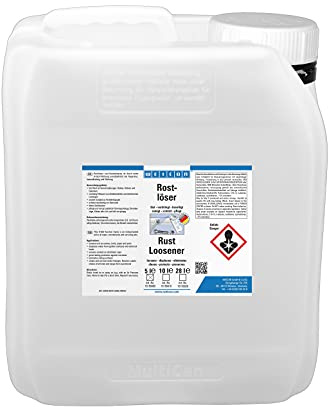 WEICON Rostlöser 5 L beige | pflegender Rostentferner für Metalloberflächen