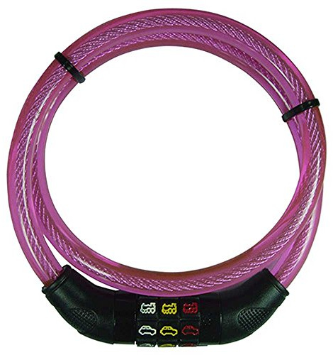 Point Symbolschloß Kinder 80cm, Ø 12mm pink Fahrrad