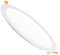 LEDKIA LIGHTING Placa LED 24W Circular Foco Downlight Empotrable Plano Corte Ø 280 mm 3000K Blanco Cálido