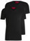 HUGO Herren V T-Shirt, per Pack Schwarz (Black 001), Large (Herstellergröße: L)