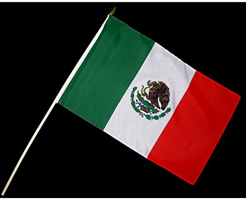Everflag Stock-Flagge 30 x 45 : Mexiko