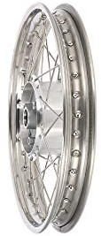 Tuning-Speichenrad 1,6 x 16 Edelstahlfelge + Edelstahlspeichen - für Simso