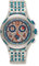 Swatch Herren Chronograph Quarz Uhr mit Verschiedene Materialien Armband YYS4007AG