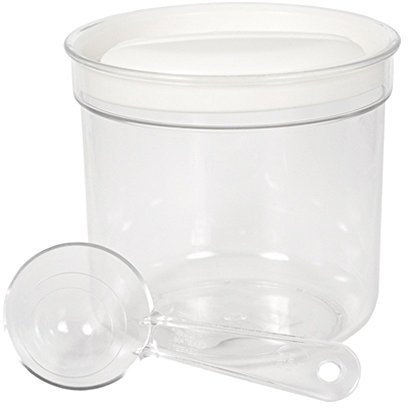 Curver - Kaffeedose mit Messlöffel - transparent