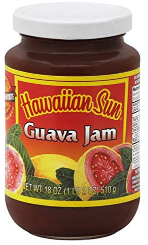 Hawaiian Sun Guava Jam, 18 oz. Island Favorite Since 1952, Made with Real Big Island Pink Guava