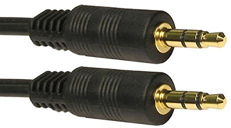 3.5mm Stereo Jack to Jack Audio Headphone Aux Cable Sound Lead Gold 20m Length 20 METRES