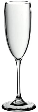 Guzzini Flute, 140 cc Happy Hour, Trasparente, Ø7 x h20 cm