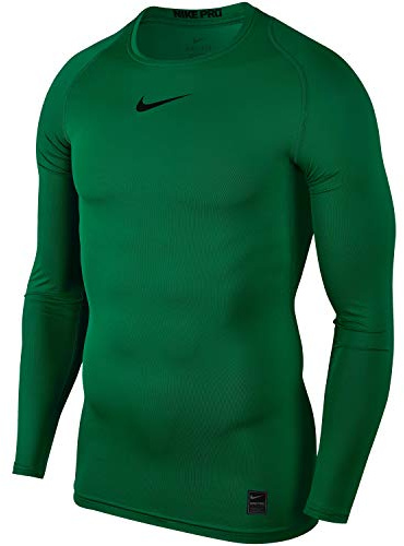 Nike Herren Long Sleeved T-Shirt M NP COMP, Pine Green/Black, 2XL-T, 838077