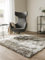 benuta Tappeto a pelo lungo Whisper, grigio, 150 x 150 cm, morbido, per camera da letto e soggiorno, facile da pulire, adatto per riscaldamento a pavimento