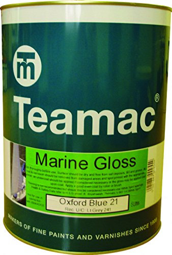 Teamac Marine Gloss - Inter Orange - 1 Litre