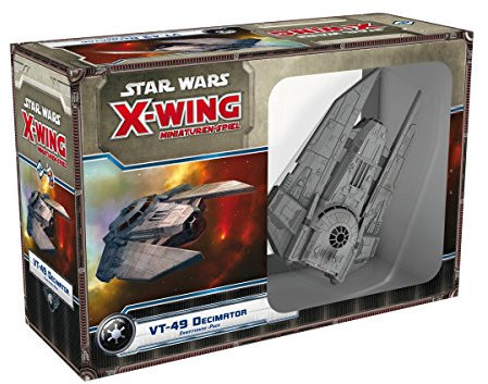 Asmodee HEI0423 - Star Wars X-Wing - VT-49 Decimator, Erweiterung-Pack