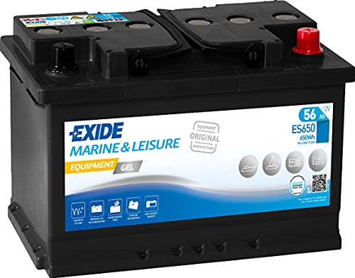 Exide ES650 12v 56Ah Gel Leisure Battery