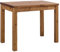Esstisch Rio Classico 90x73 cm Brasil Holz Pinie Massivholz Esszimmertisch Echtholz ausziehbar vorgerichtet für Ansteckplatten Brasilmöbel