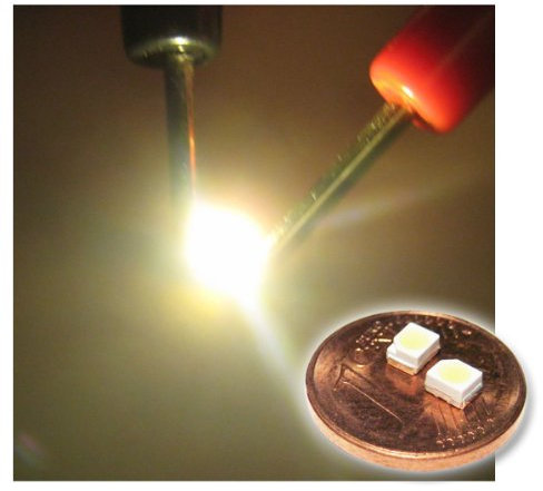 world-trading-net - 20 SMD LEDs 3528 warmweiß Typ WTN-PLCC2-1100ww